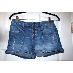 Blue Jean Shorts